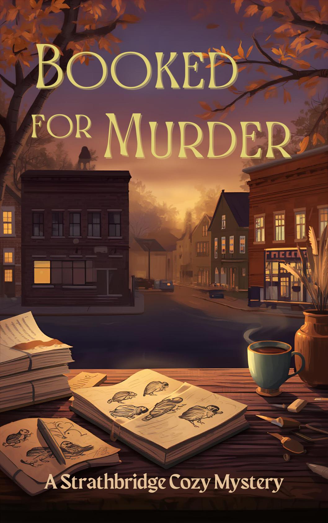Cover of Booked for Murder 